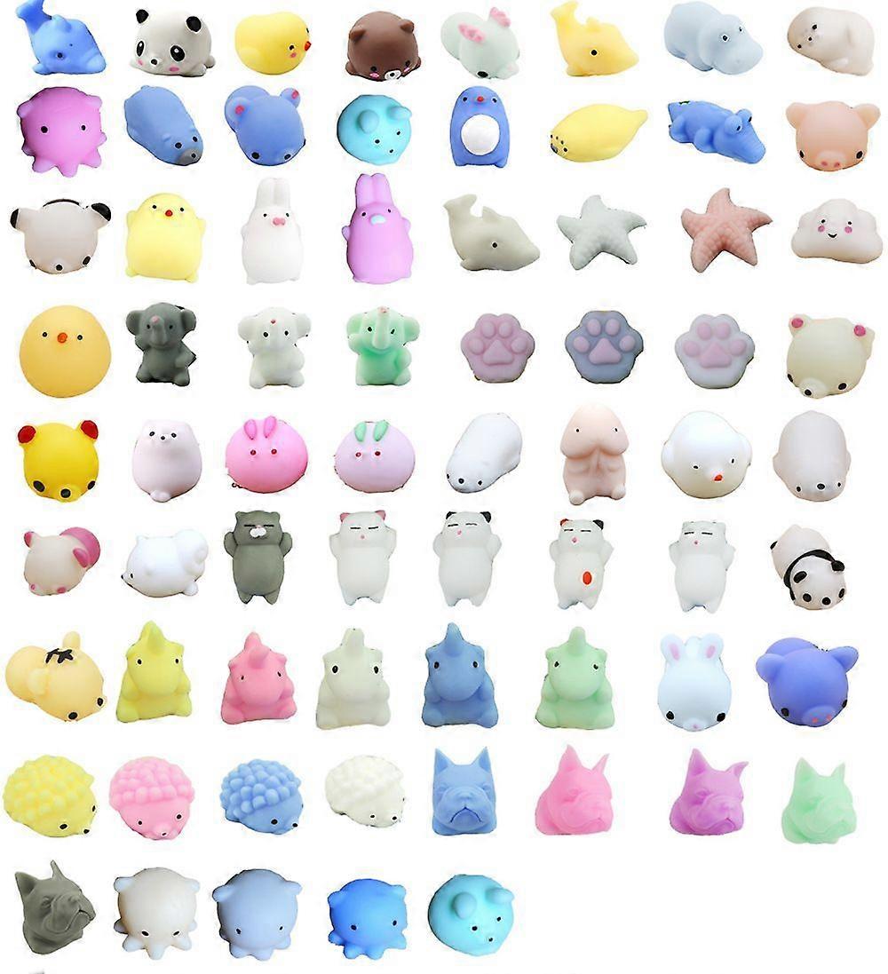 20Pcs Mochi Ζώα Παιχνίδια Mochi Cat Stress Relief Παιχνίδια Mochi Ζώα Παιχνίδια Mini Animals Cat Πασχαλινά Δώρα