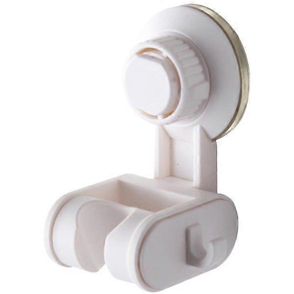 Durable Adjustable Shower Head Bracket - High-Quality ABS, Easy Installation, Multi-Functional Hook, White, 16x9x8.5 cm