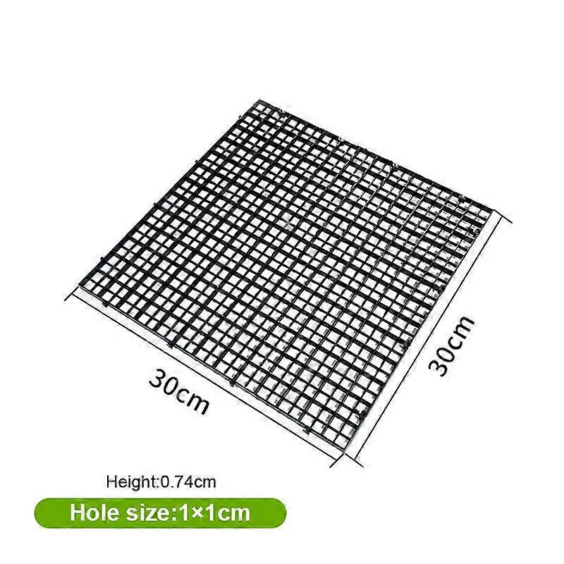 Detachable Spliceable Fish Tank Isolation Plate Upper Cover Net Bottom Filter Grid Bracket Bottom Filter Plate Divider Plate