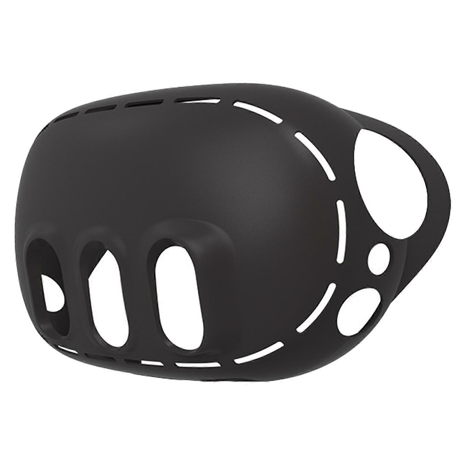 Protective Silicone Shell Protectors for Quest3 Headsets Holder Cover Heat Dissipation Durability Silicone Sleeves  Black