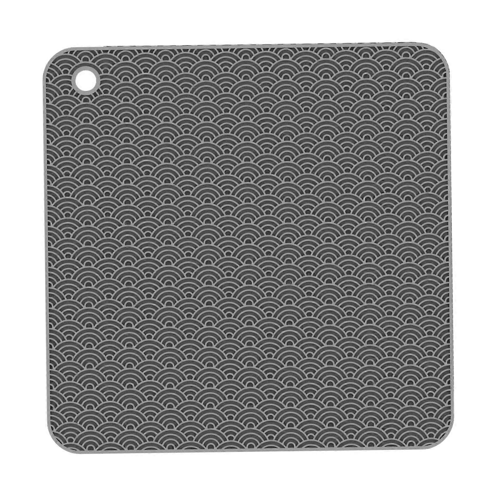 Silicone Trivet Pot Mat for Countertop Pads Heat Resistant Table Placemats, Size