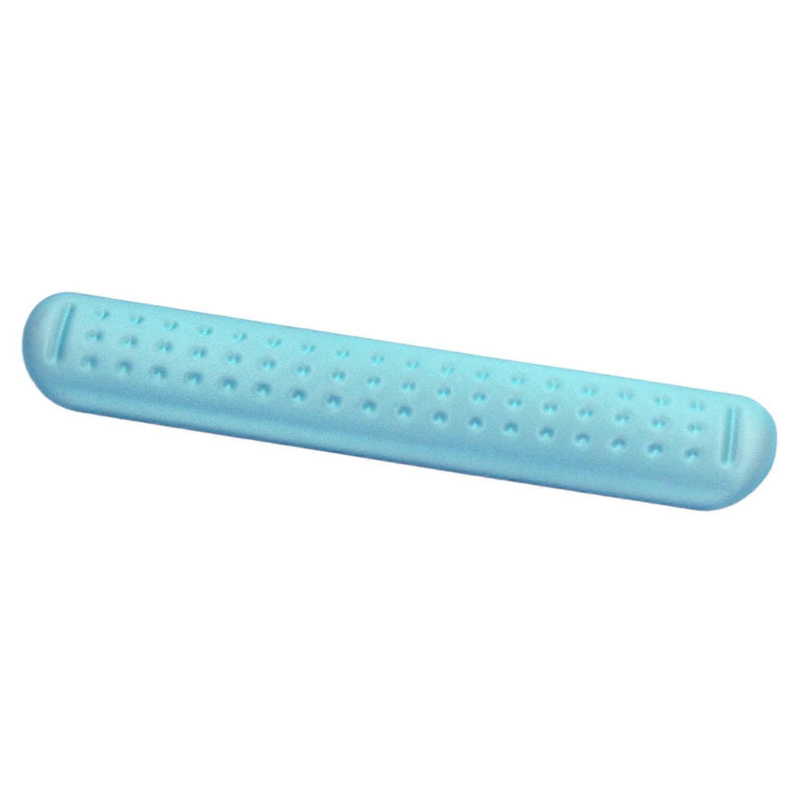 Memory Foam Keyboard Wrist Fabric Pad for Typing Anti-Slip Base