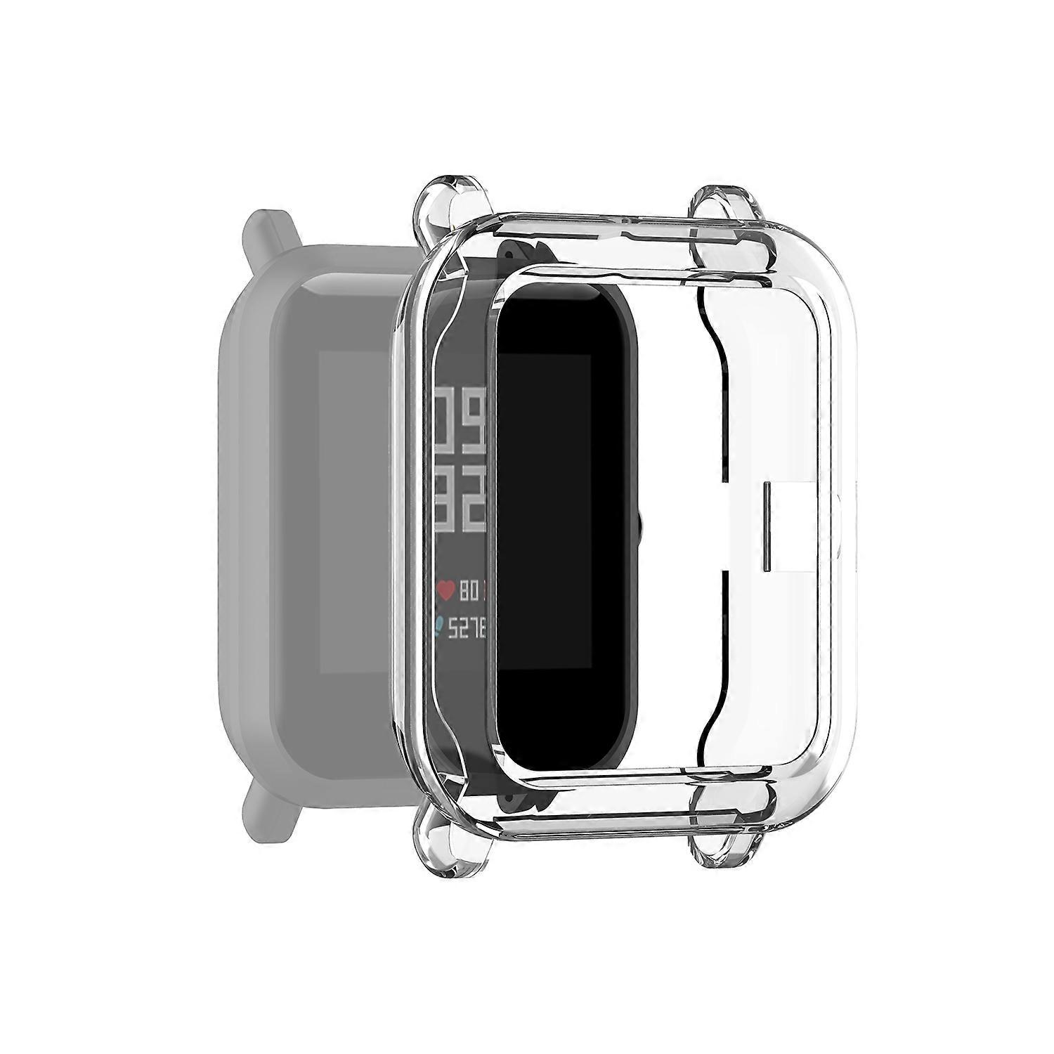 For Amazfit Pop Half-coverage TPU Protective Case Cover
