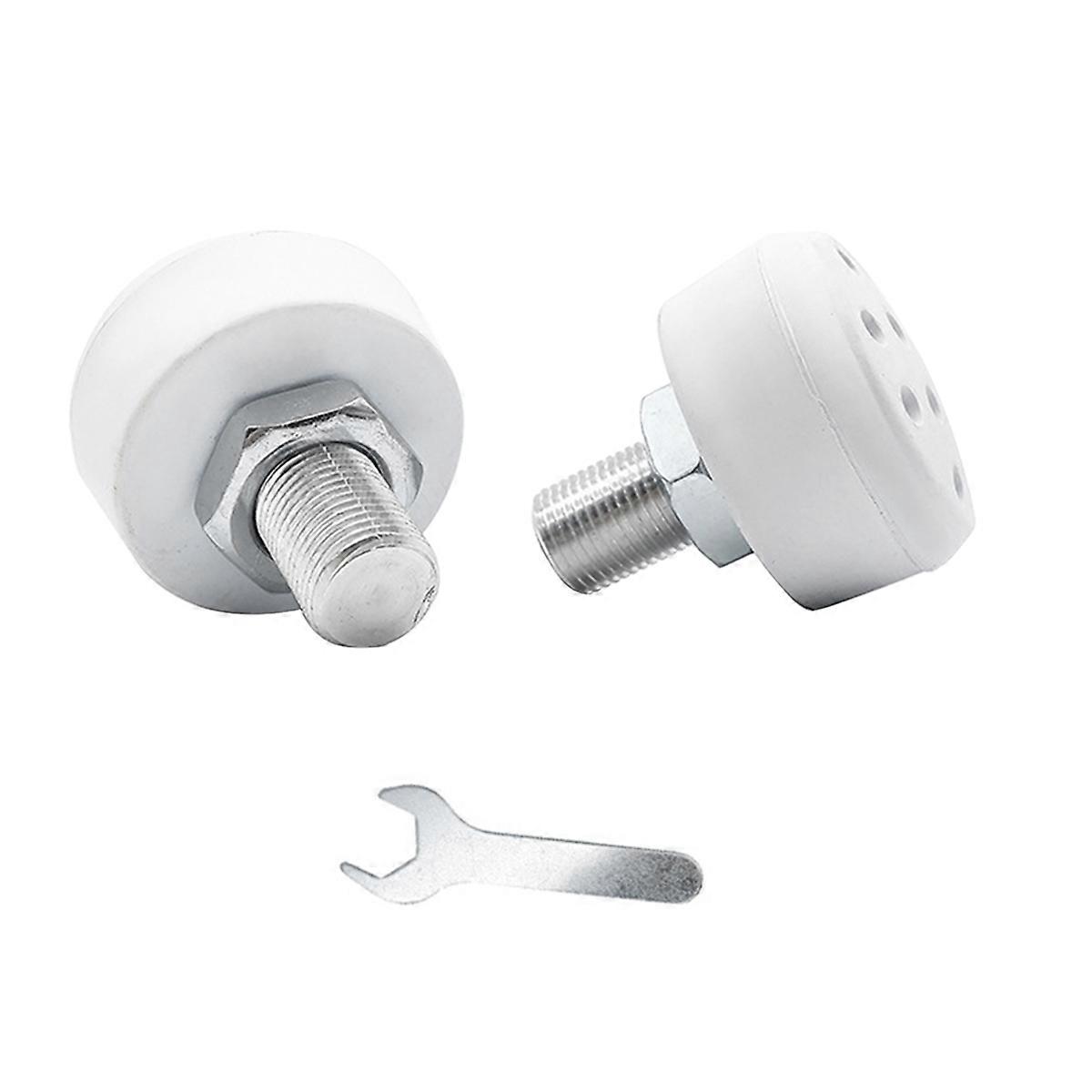 Quad Skates Break Front Roller Skating Stop Brake White