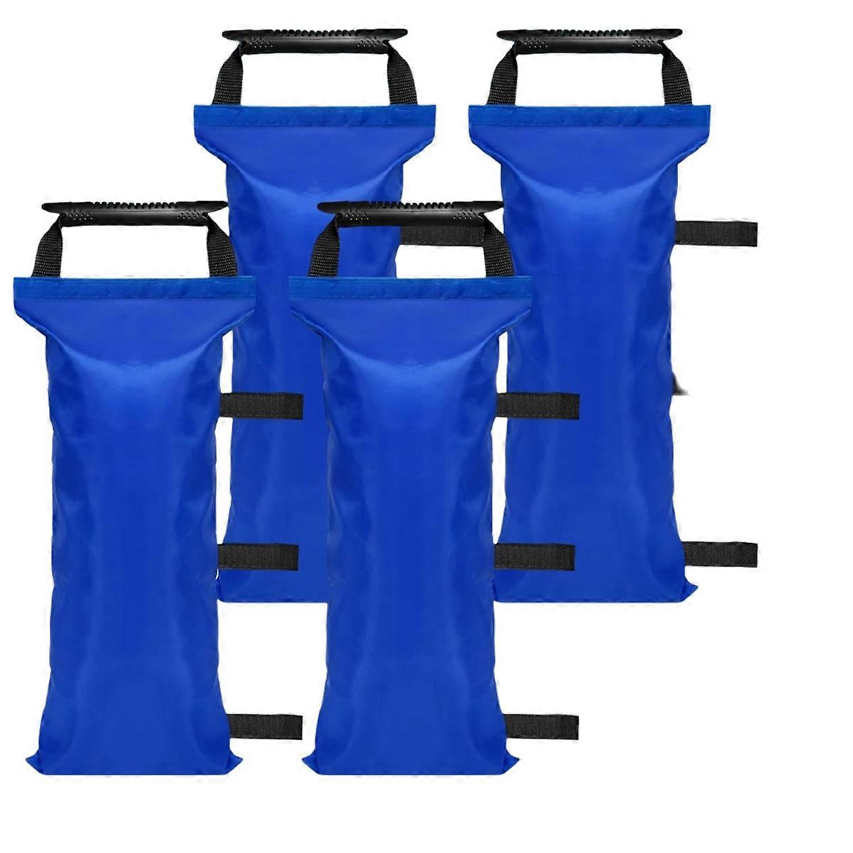 Sandsäcke für Baldachingewichte (ohne Sand)Sandsäcke 4er-Pack Blau
