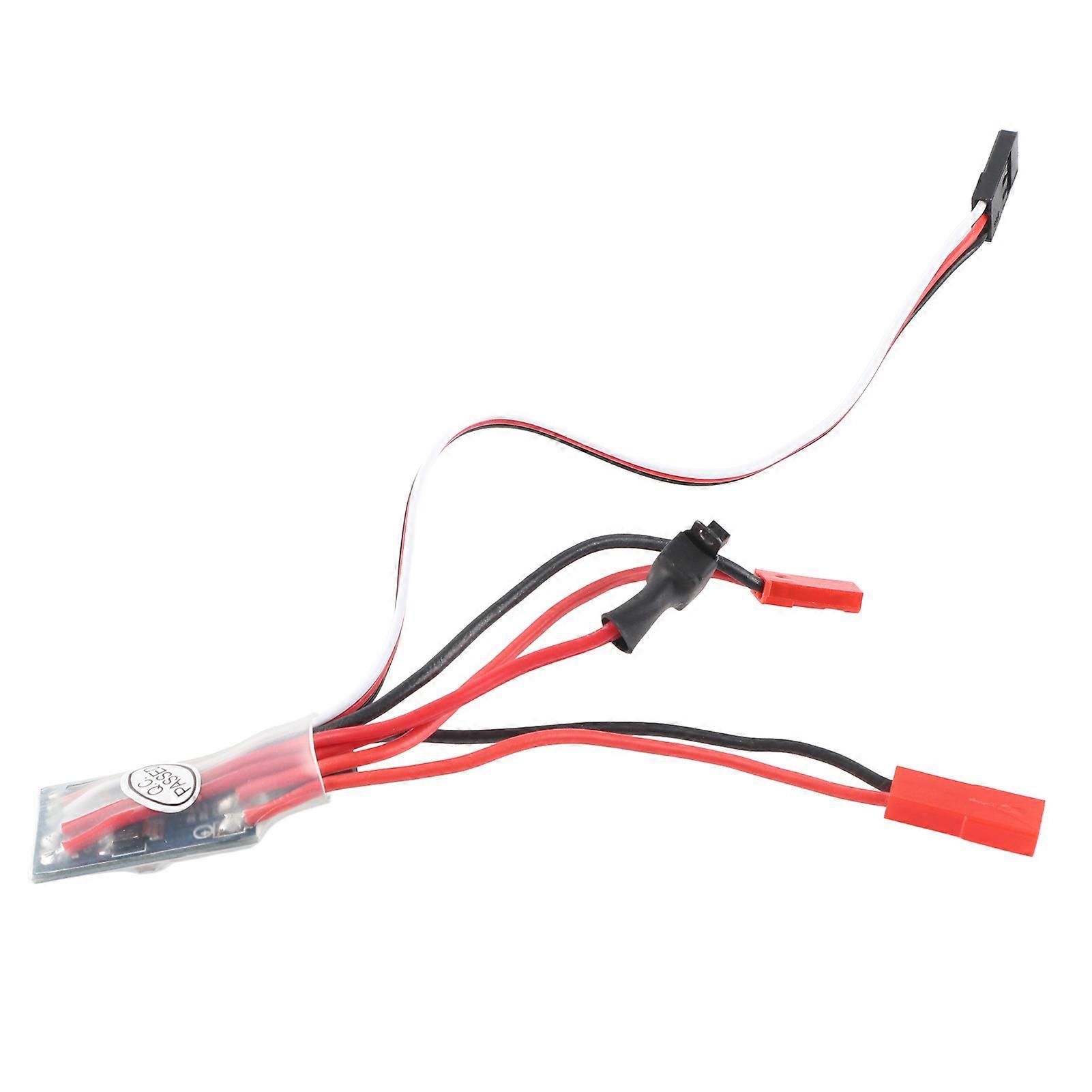 Bidirectional Brushed ESC Electronic Speed Controller for WPL 1608T RC Truck