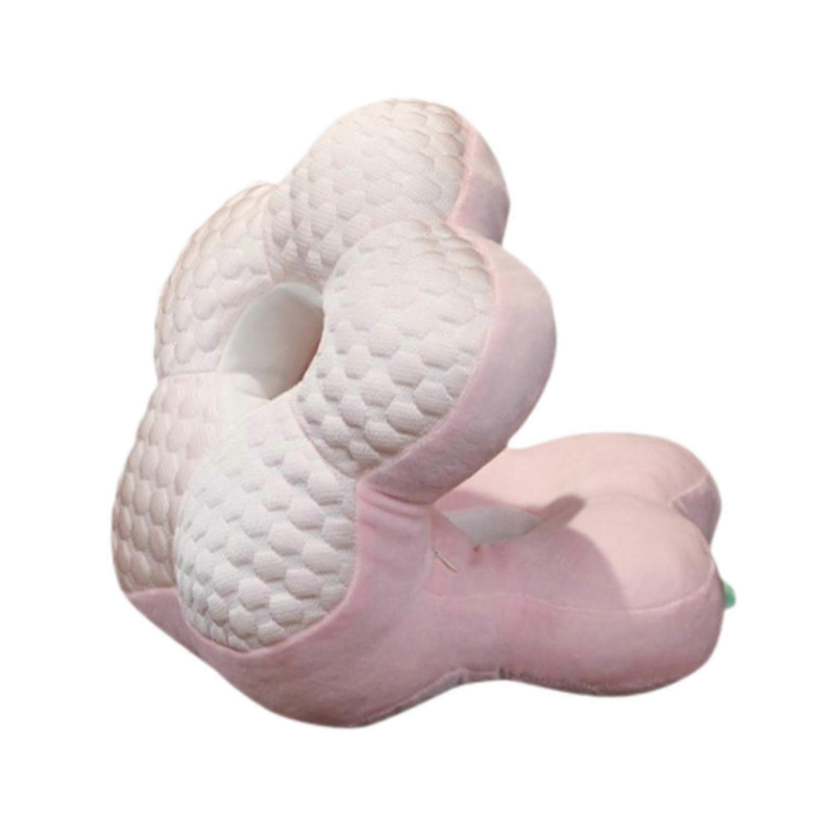 Napping Pillow Flower Shaped Support Cushion for Home Library Prone Resting