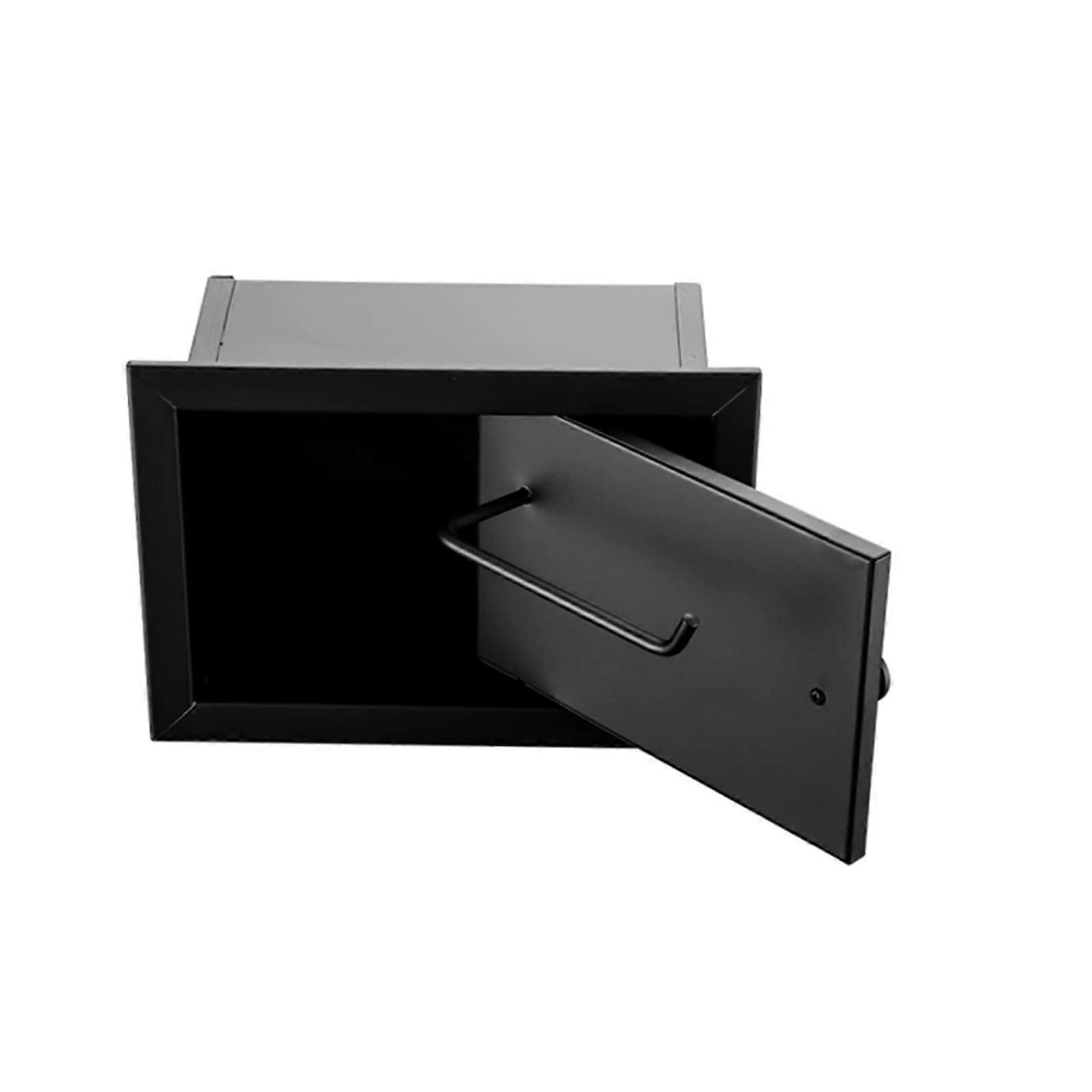 Bathroom Matte Black Toilet Paper Holder