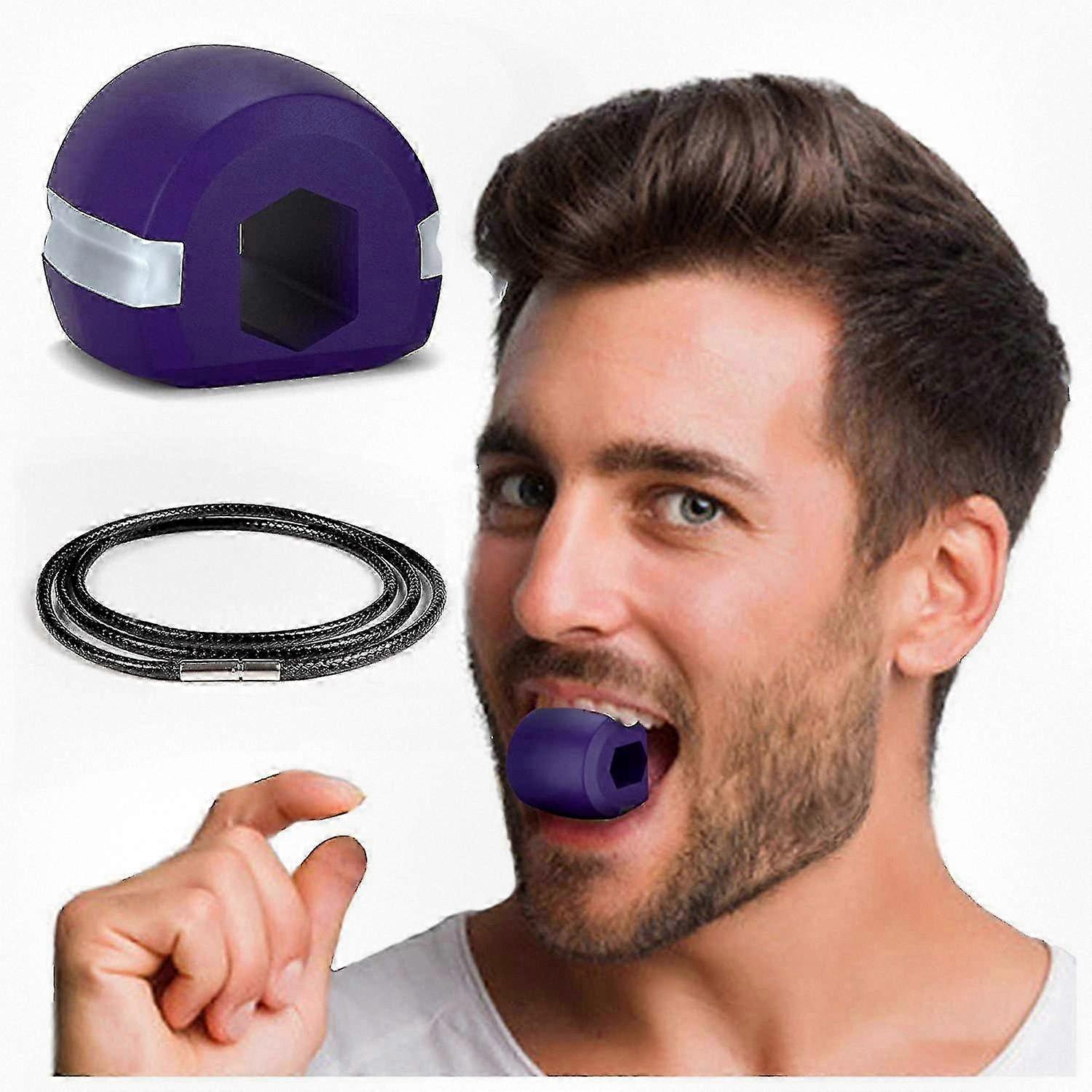 Effective Jaw Exerciser for Strengthening Jawline - Suitable for Both Men and Women.