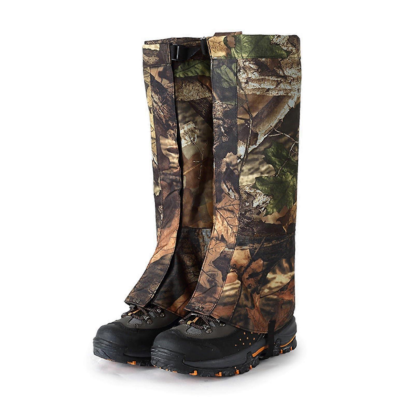 Climbing Leg Cover, Water Proof Hiking Boot Gaiters Breathable Snow Boot Shoes Gaiters
