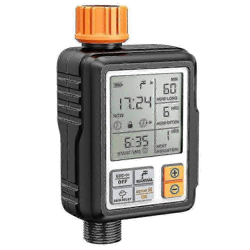 Watering Clock Digitally Programmable Garden Lawn Faucet Computer Hose Fitting Sprinkler Clock Irrigation System Controller Automatic Irrigation