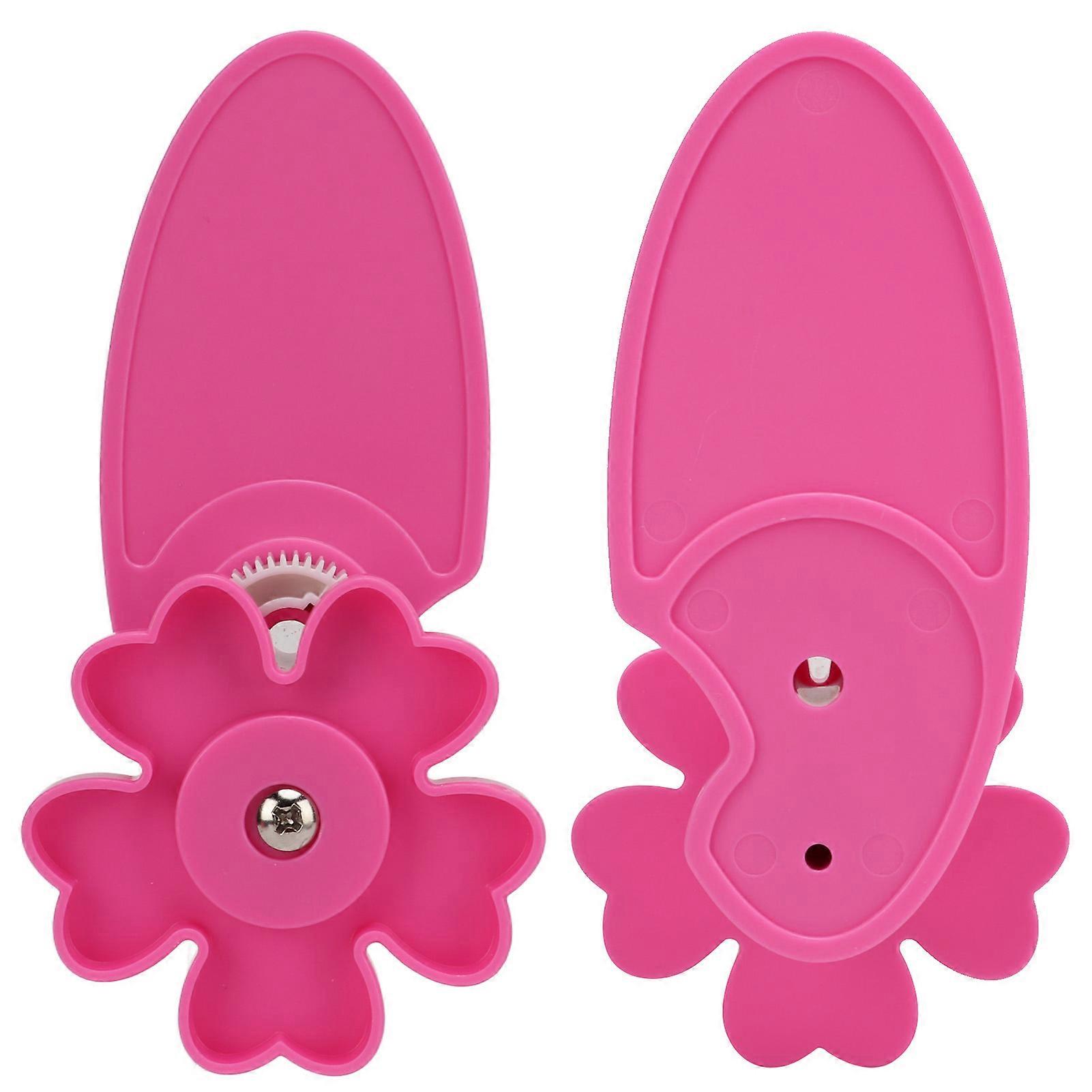 Paper Crimper Tool Rose Red Plastic Quilling Craft Tool 1Pc