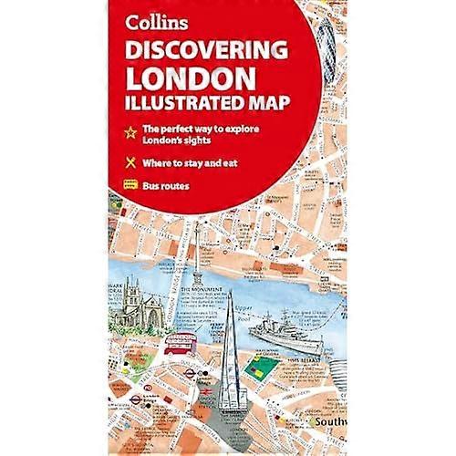 Descubrir Londres ilustrado mapa