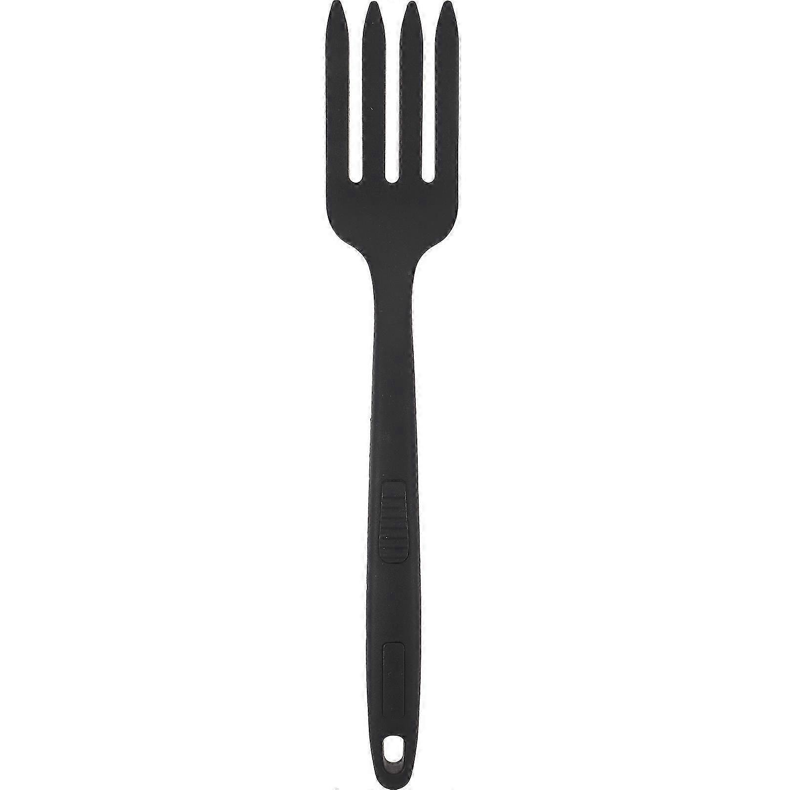 Kitchen Pasta Server Fork Reusable Cooking Food Fork Washable Large Fork Ergonomic Food Fork