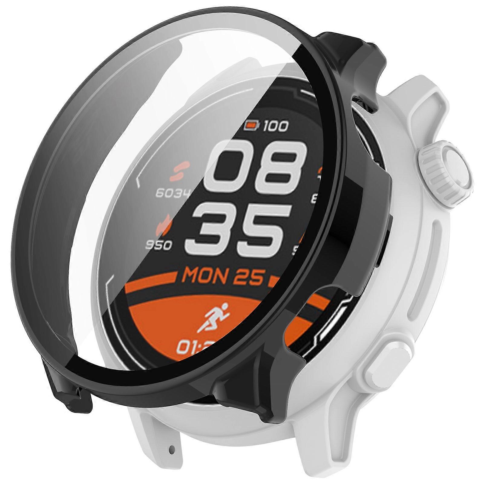 PC + Tempered Film Integrated Watch Protective Case For COROS Pace 2