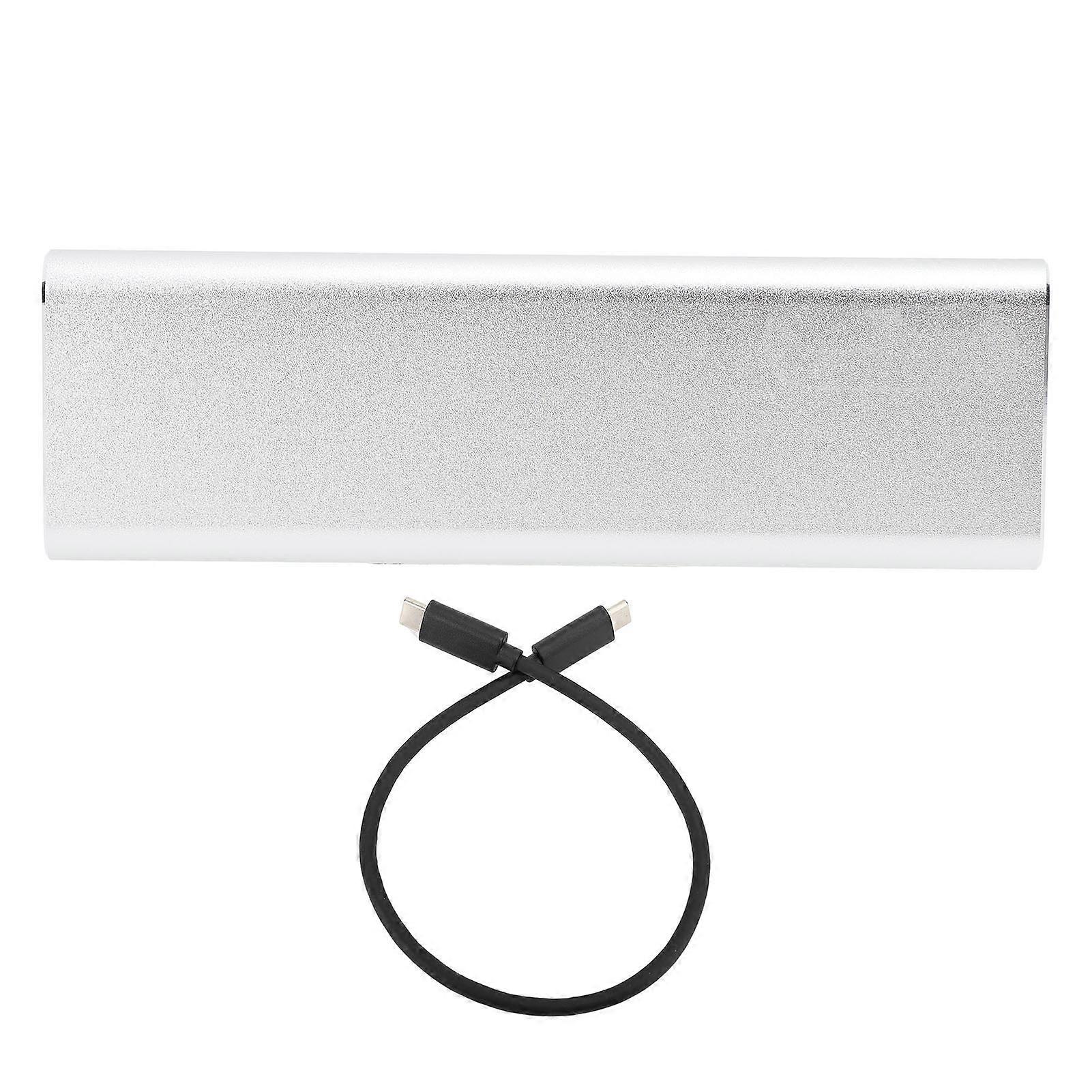 SSD M.2 Nvme PCIE NGFF Type C USB 3.1 Gen 2 Portable Aluminum Alloy Solid State Drive External Enclosure