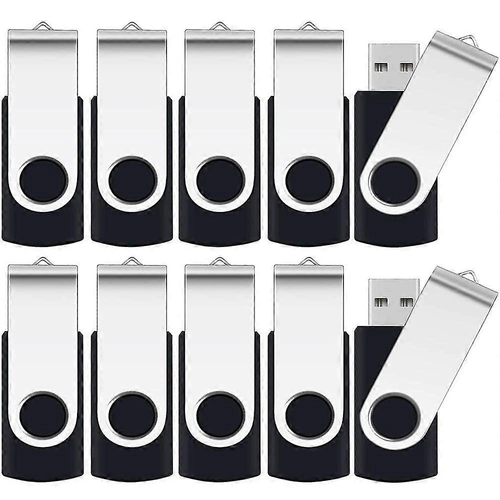 10 Pcs Flash Usb 2.0 Memory Stick Thumb Drives