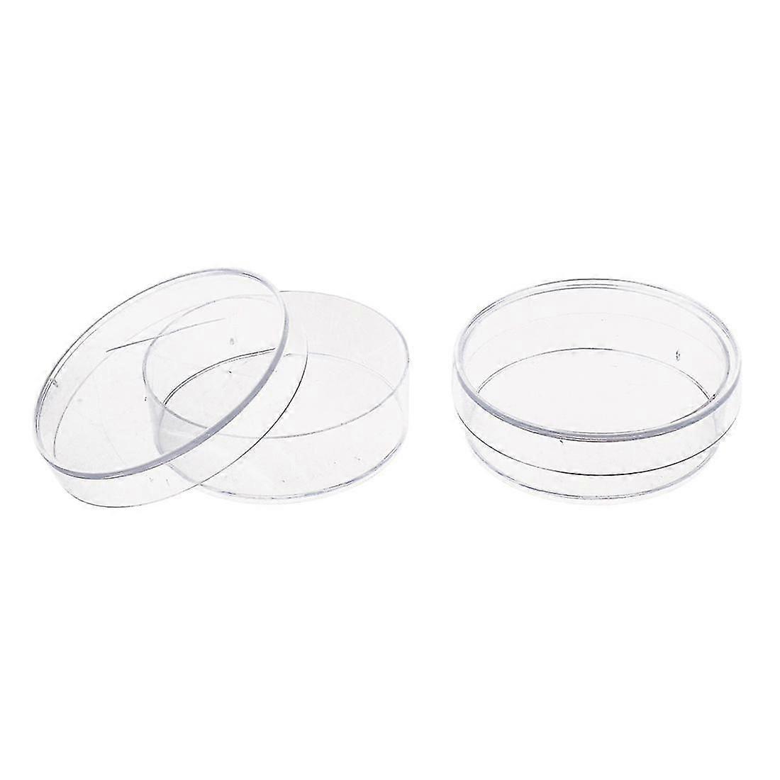 10 pcs. 35mm x 10mm Sterile Plastic with Lid for LB Plate (Transparent color)