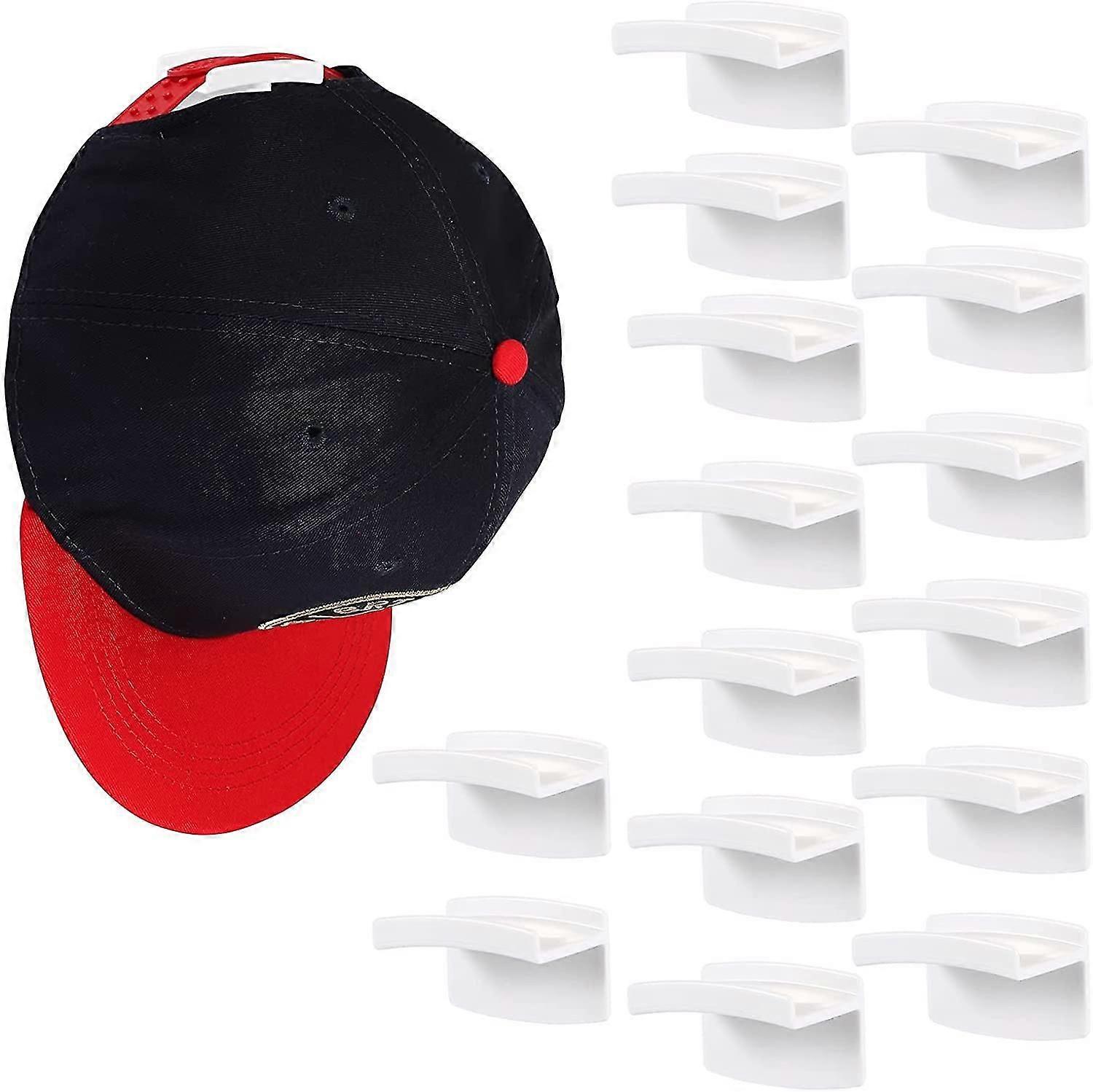 Self Adhesive Hat Hooks For Wall Hanging Minimalist Hat Rack Design No Drilling