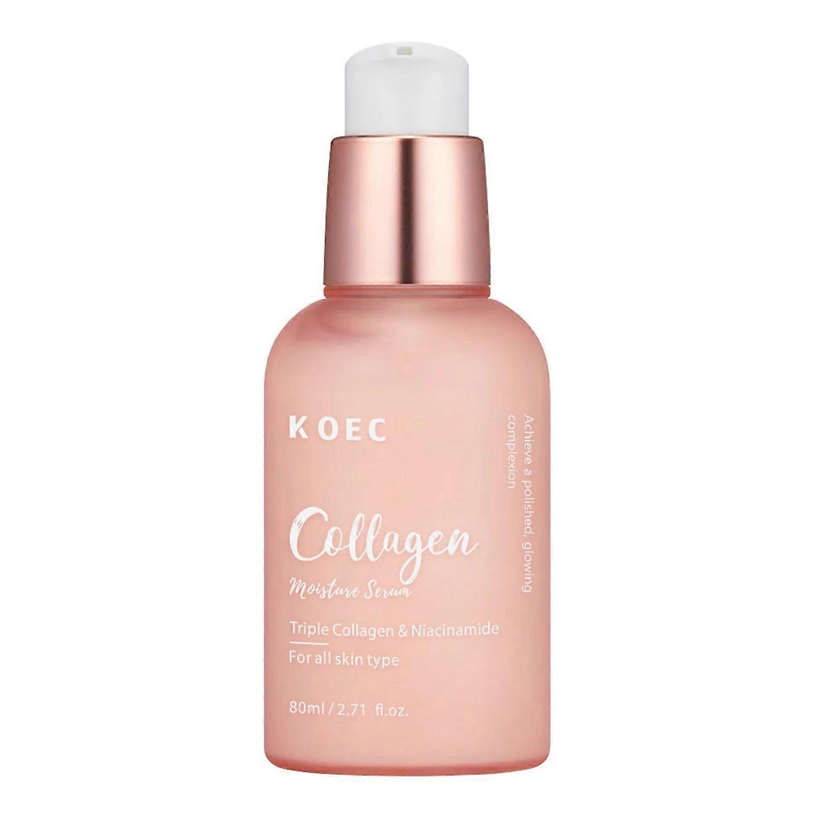 Hydrolyzed Atelo Soluble Collagen for Deep Hydration Plump-Skin Brightening Anti-Aging Face Serum for Daily Use