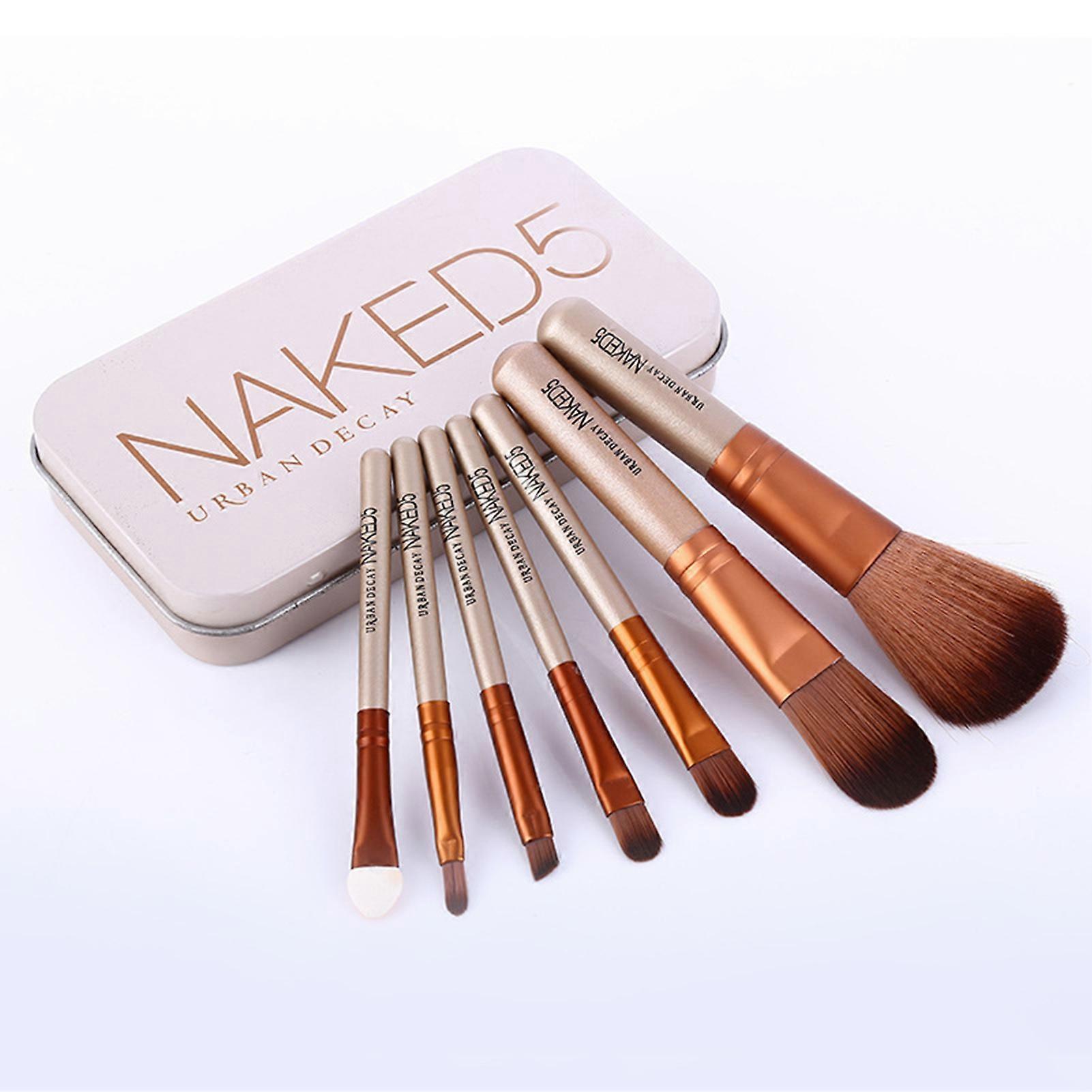 7pcs Facial Makeup Brush Set Professional Makeup Tool Accessories