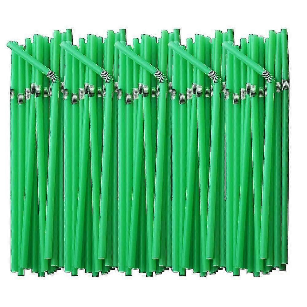 200 Pcs Flexible Straws, Bendy Fancy Straws