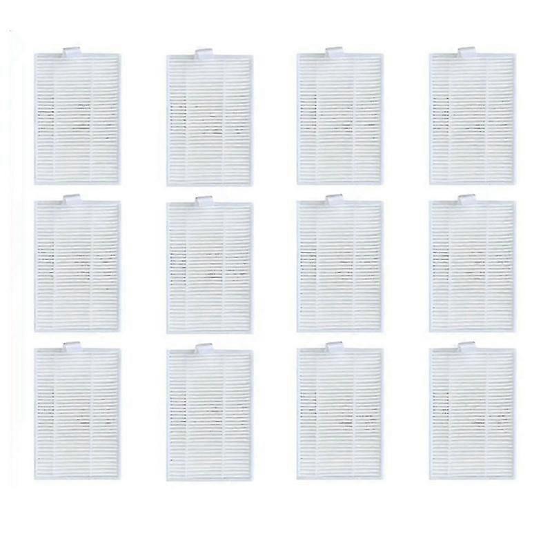 12PCS Robot Vacuum Filter Replacement Compatible with V5 V5 Pro