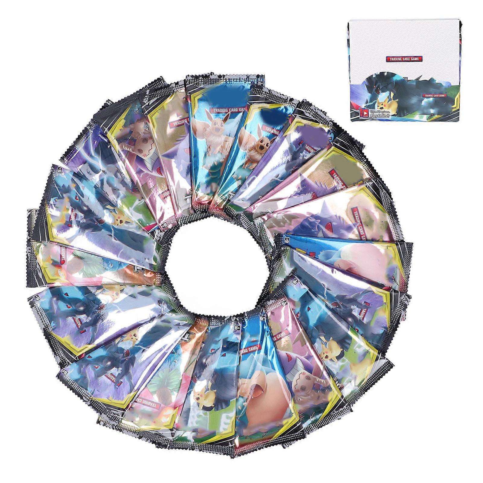 324 Sheets Collection Game Cards Shiny Coated Paper Clear Pattern Random Collection Cards Pack