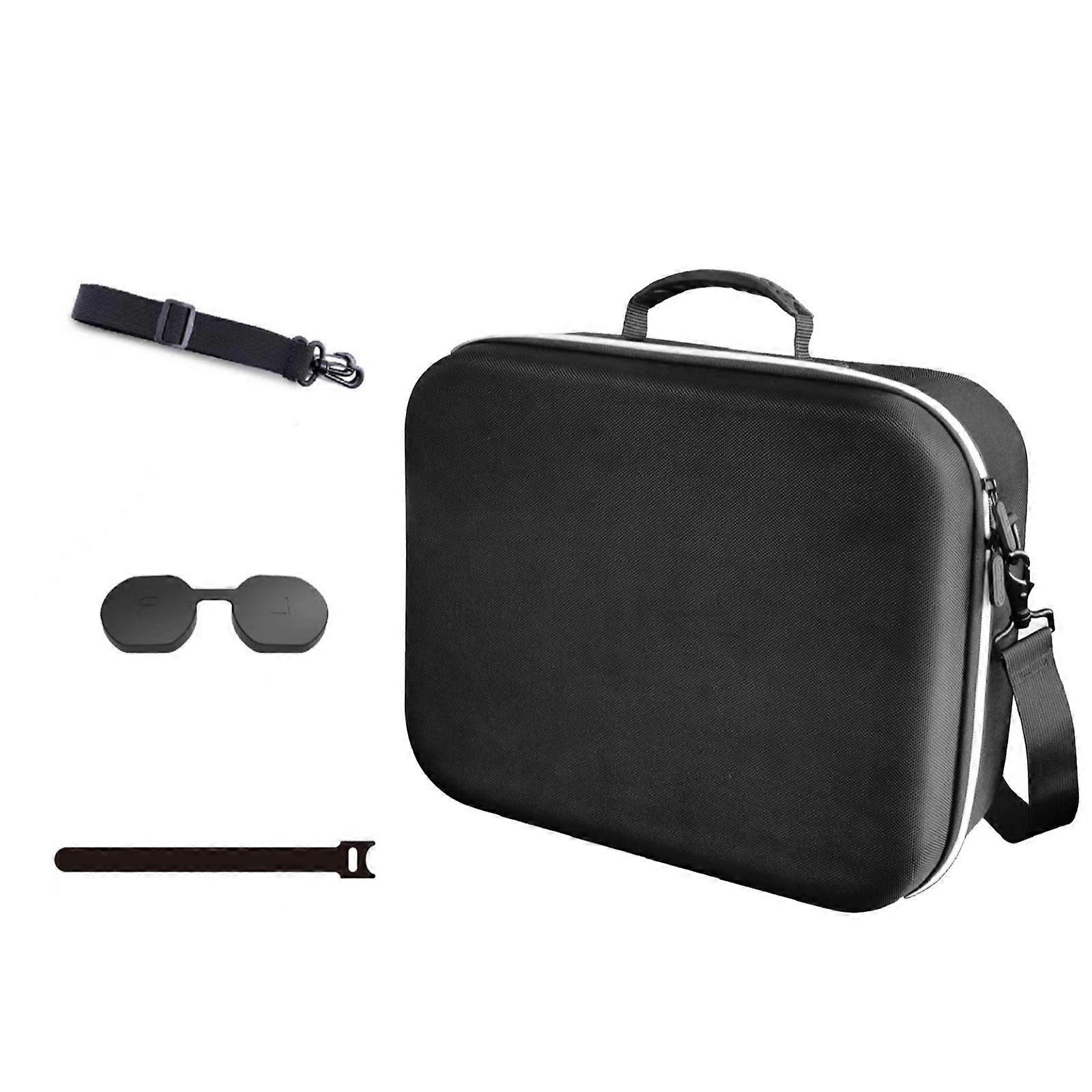 VR2用収納バッグ耐衝撃トラベルキャリングケースEVAハードケースポケット付き保護バッグオーガナイザースクラッチプルーフ