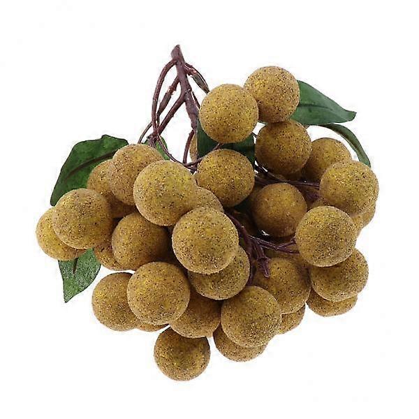 2x Artificial Longan Simulation Display High Realism Vegetables
