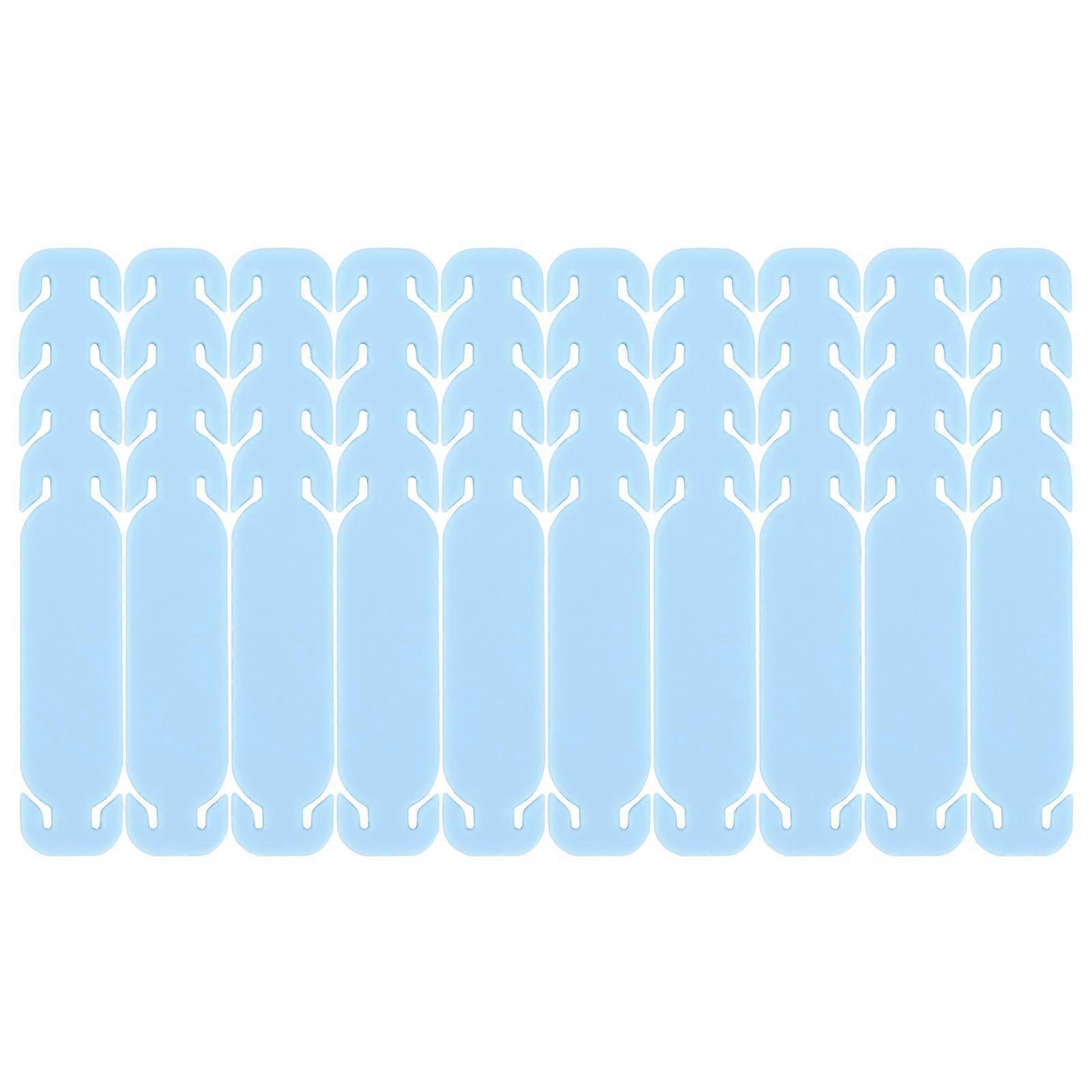 10PCS Mask Hooks Mask Extension Buckle Anti-slip Mask Ropes Hanging Buckle Eco-friendly Masks Hooks Practical Mask Accessories for Mask Use (Light Blu