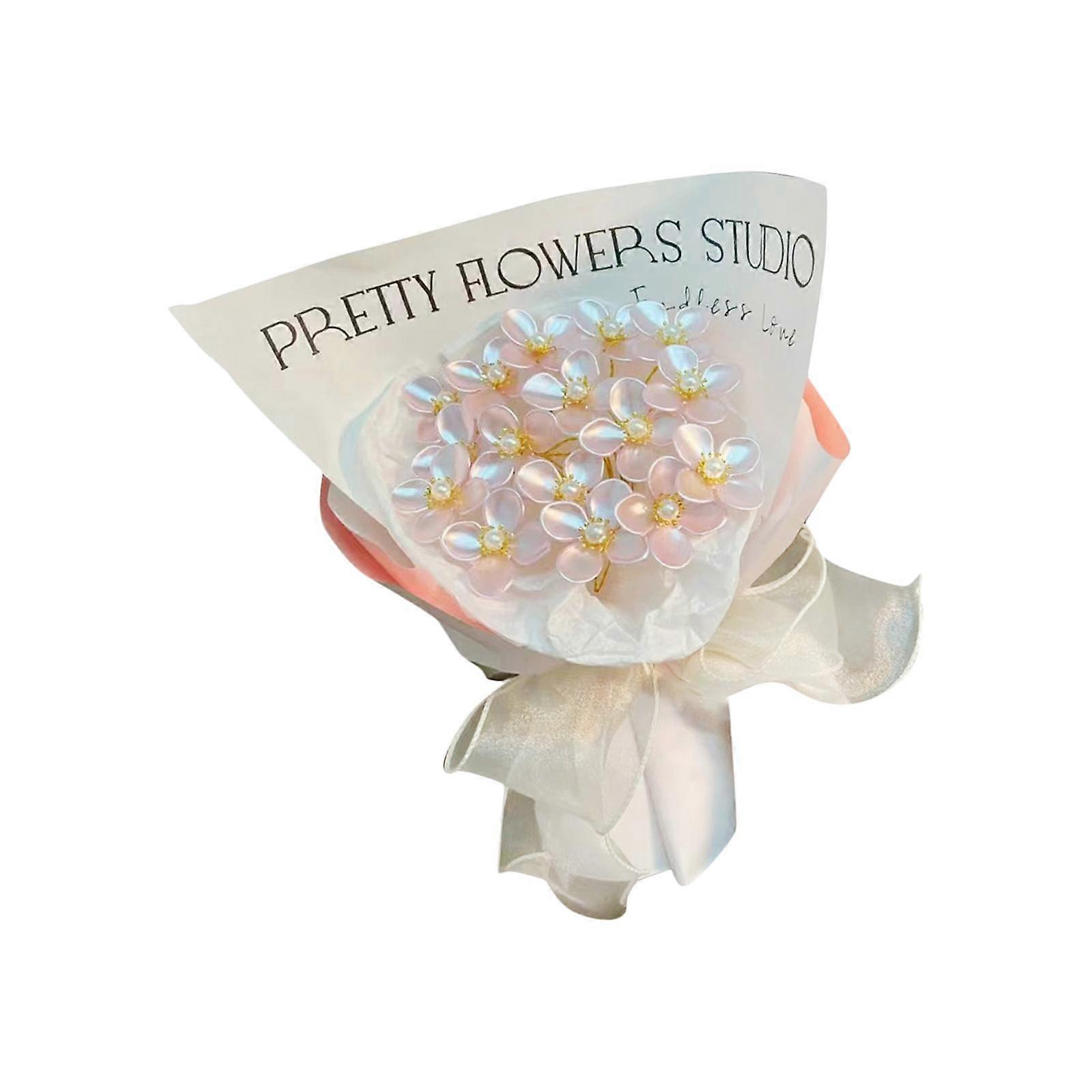 Materials Package Artificial Flowers Handmade Accessories for Beginner Wedding