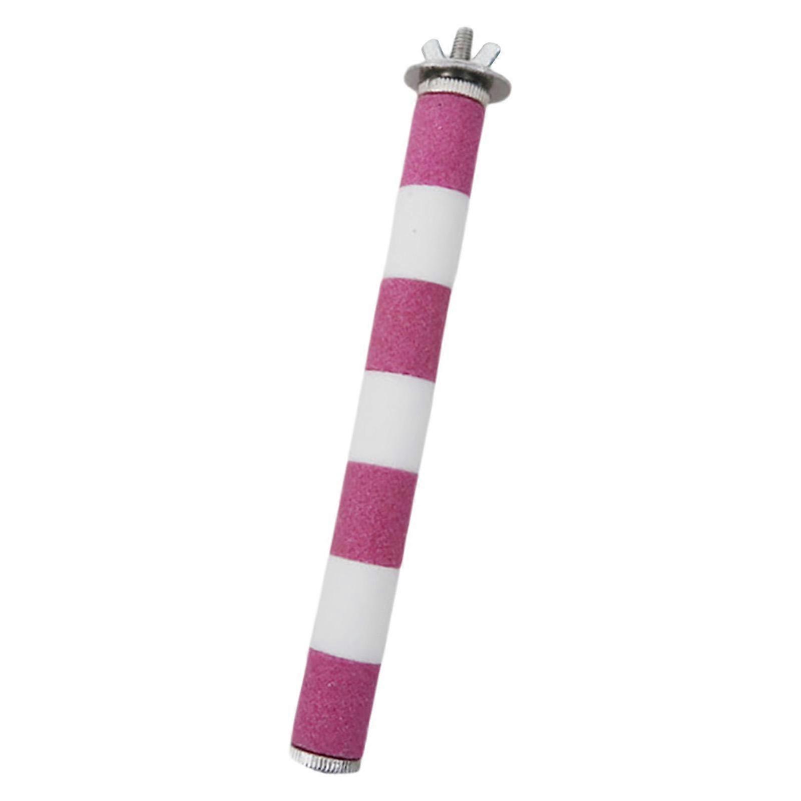 Bird Parrot Cage Perch -Surface Stand Toy Molar Platform Grinding Branch for