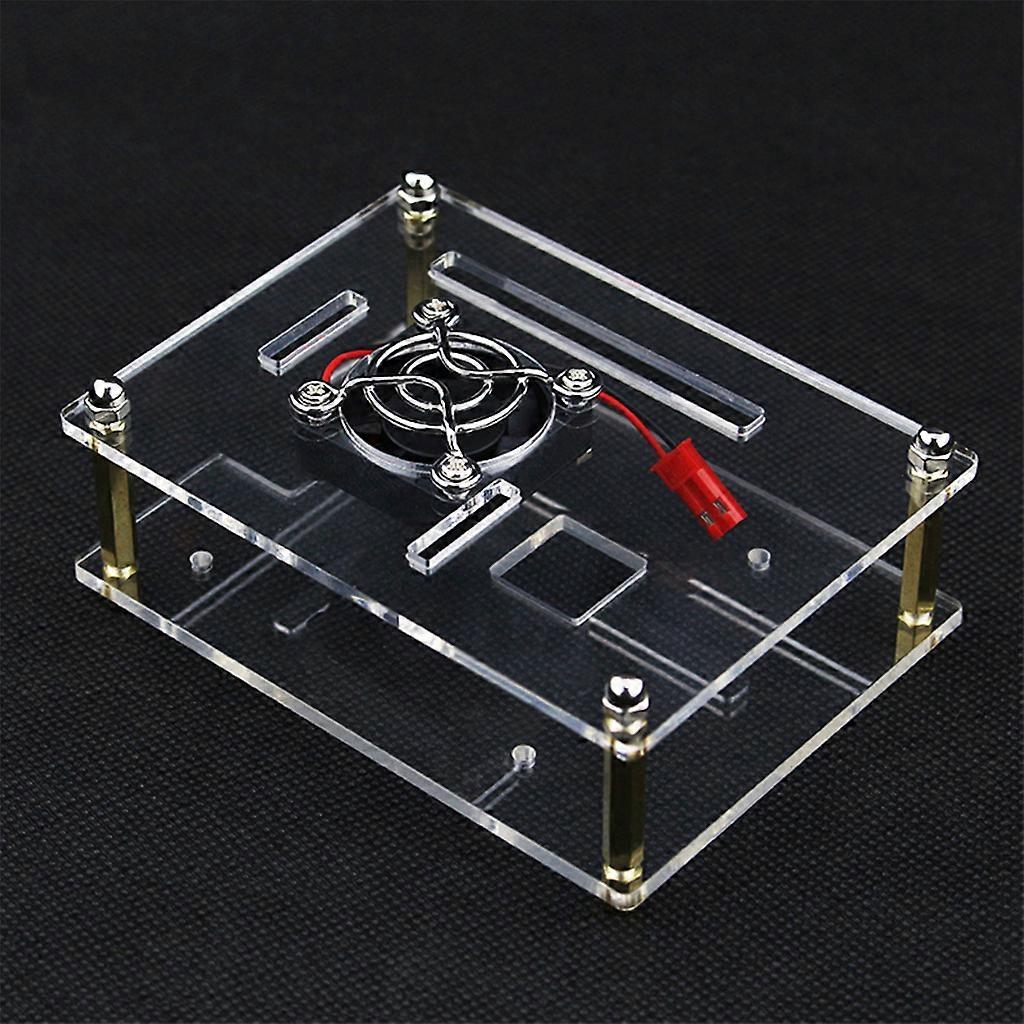 4/3B +/3 1/2/3/4 Layers Clear Stackable for Case For  4 Model B, Pi 3 B+, Pi 3b for Case with H Multicolor