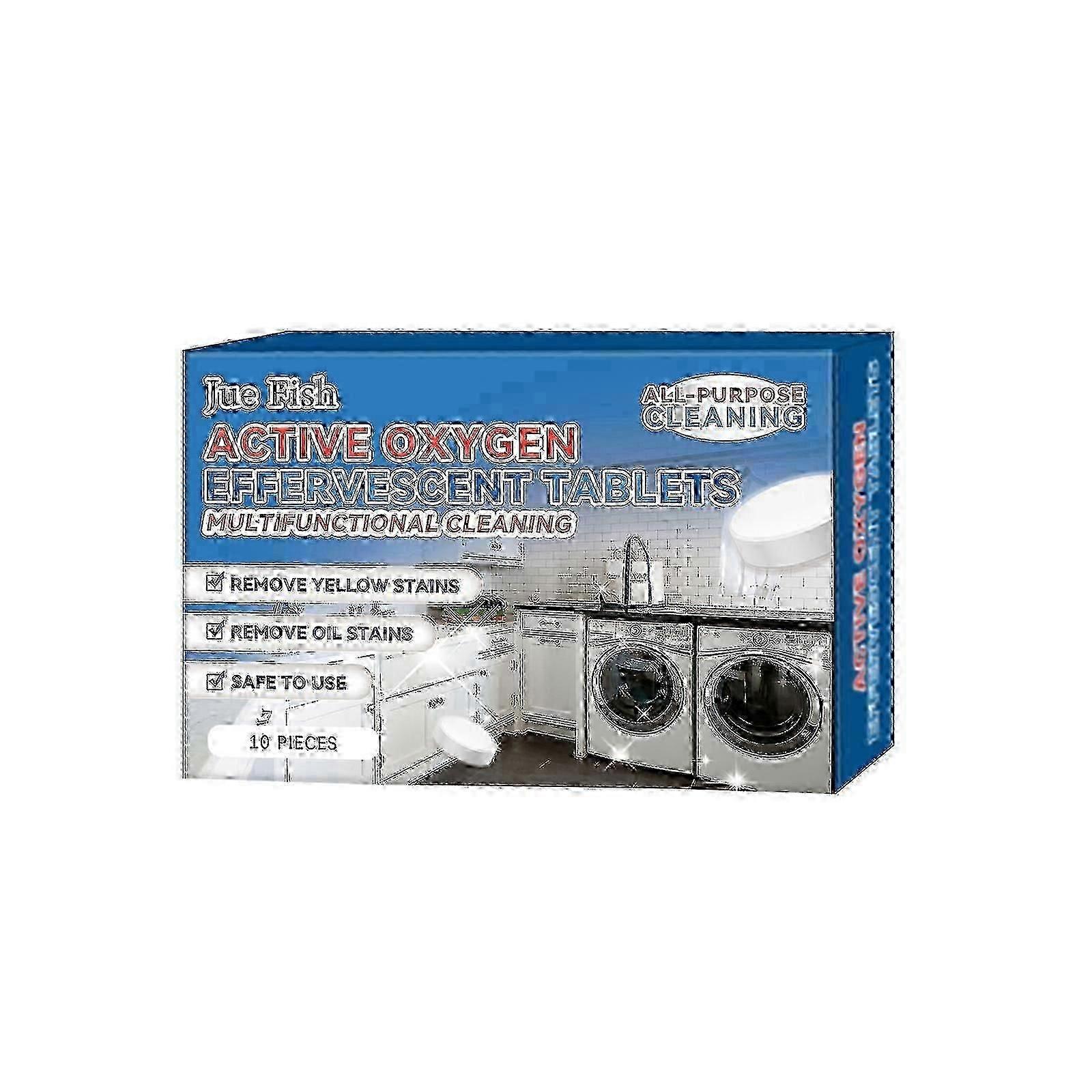 Multi-Functional Oxygen Cleaning Tablets, Clean Kitchen Heavy Oil Stains Grease Multi-Functional Cleaning Tablets