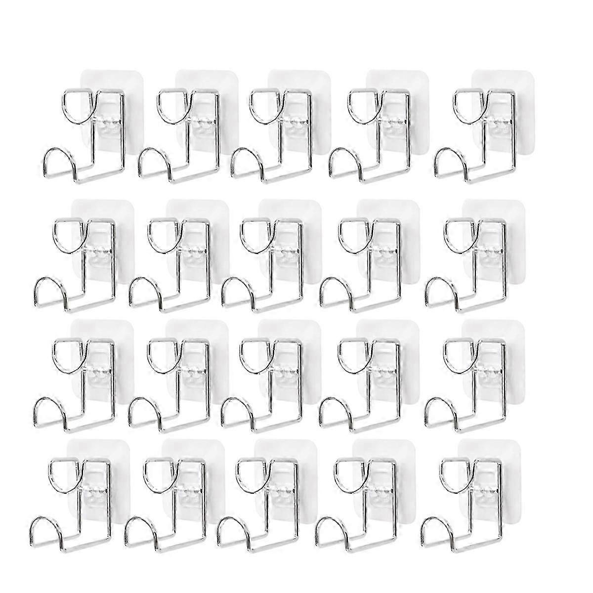 キッチンバスルーム用ステンレススチールフック、トレースなし強力ペーストホルダー