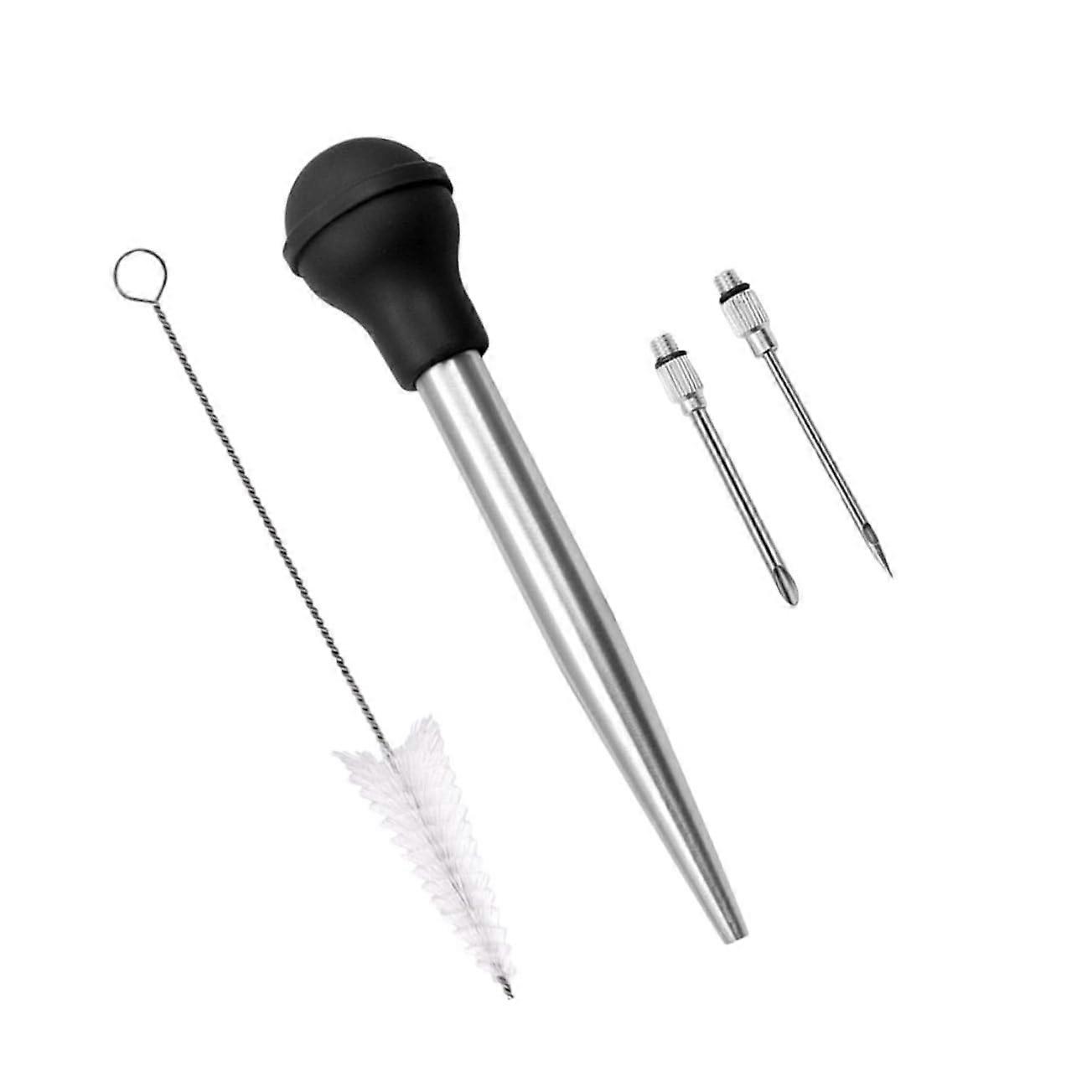 2 Sets Turkey Spice Meat Injector Turkey Injector Meal Turkey Barbecue Baster Sauce Injector Grill Injector Spice Turkey Spice Tool