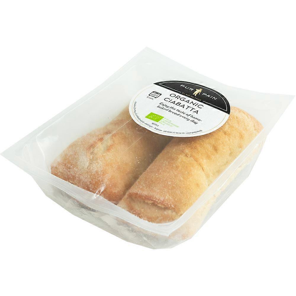 Pur Pain Organic Ciabattas 2x120g