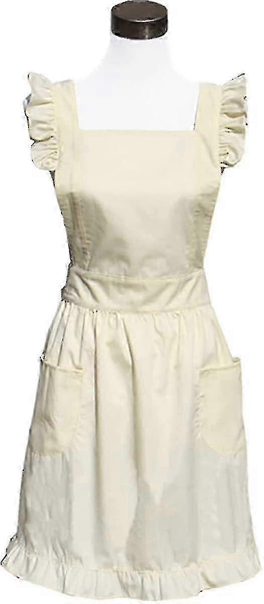 Almi 귀여운 사랑스러운 코튼 복고풍 주방 요리 앞치마 여성 소녀 빈티지 베이킹 선물