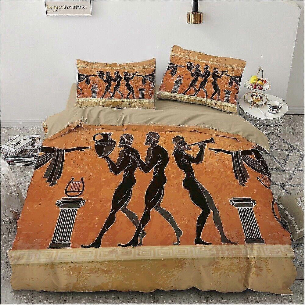 Bed Sheet and Duvet Cover Set with Pillow Cases for Various Bed Sizes, Suitable for Home Use and Comfortable Sleep Experience