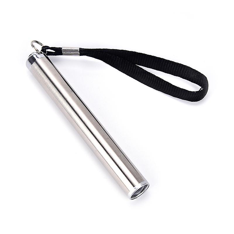 Battery Led Flashlight Powerful Mini Led Torch Pen Design Metal