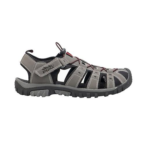 PDQ Youths Boys Toggle & Touch Fastening Synthetic Nubuck Trail Sandals