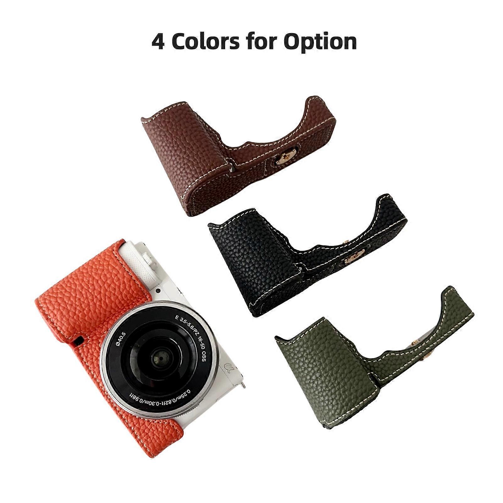 Sony ZV-E10 Camera Case - Premium Fit, Enhanced Grip, and Tripod Ready Design