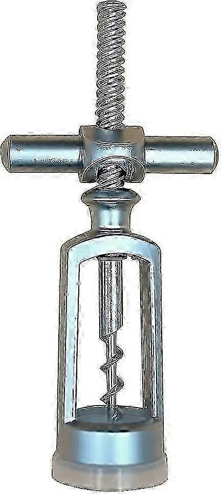 メタルワインオープナー、赤ワインボトル&シャンパンコルクオープナー、ターンコルク栓抜き付き