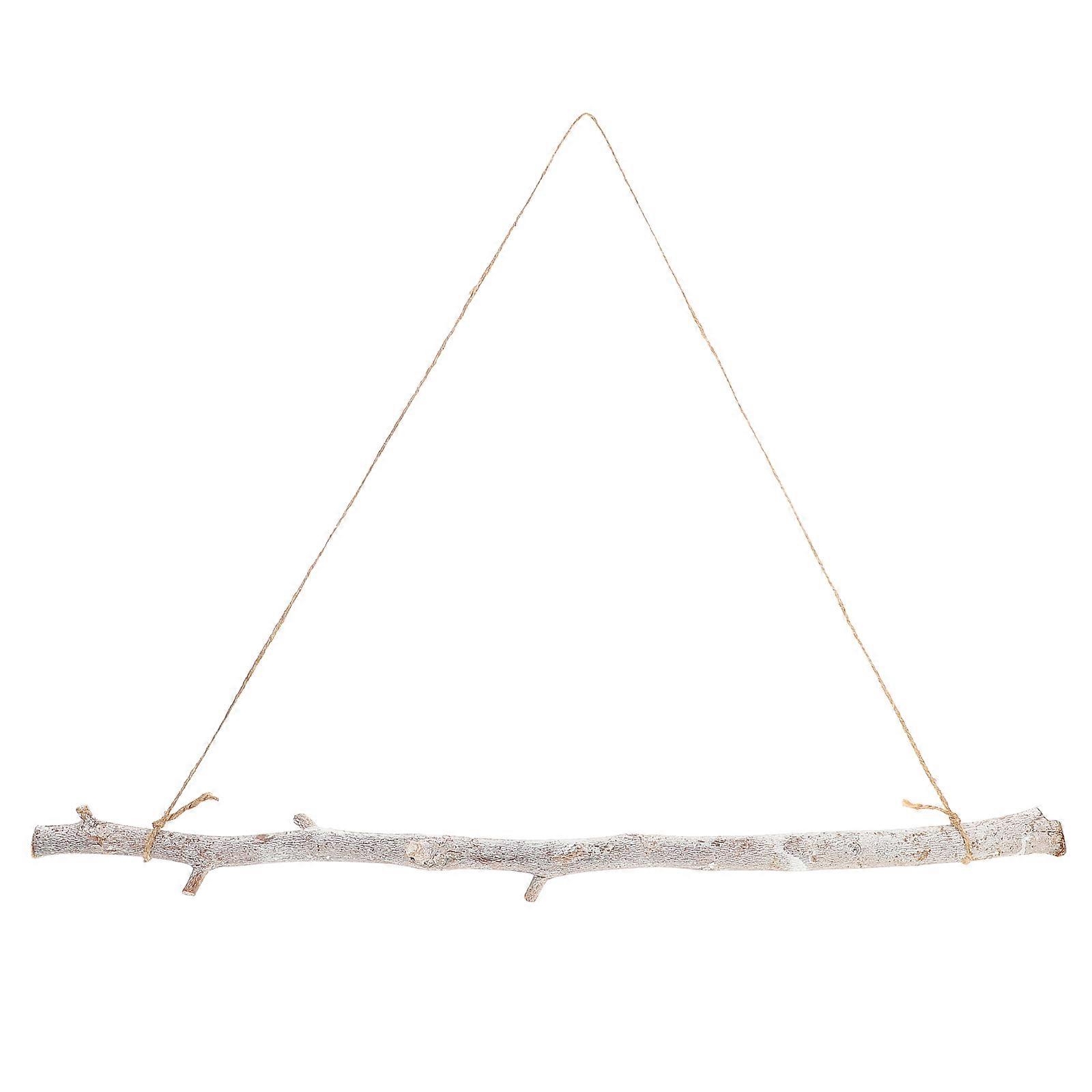 壁用の素朴な吊り下げ木の装飾 – ガラス瓶、ミニ花瓶、花、植物、ジュエリーなどに最適 – 農家、キッチン、ベッドルームスタイル