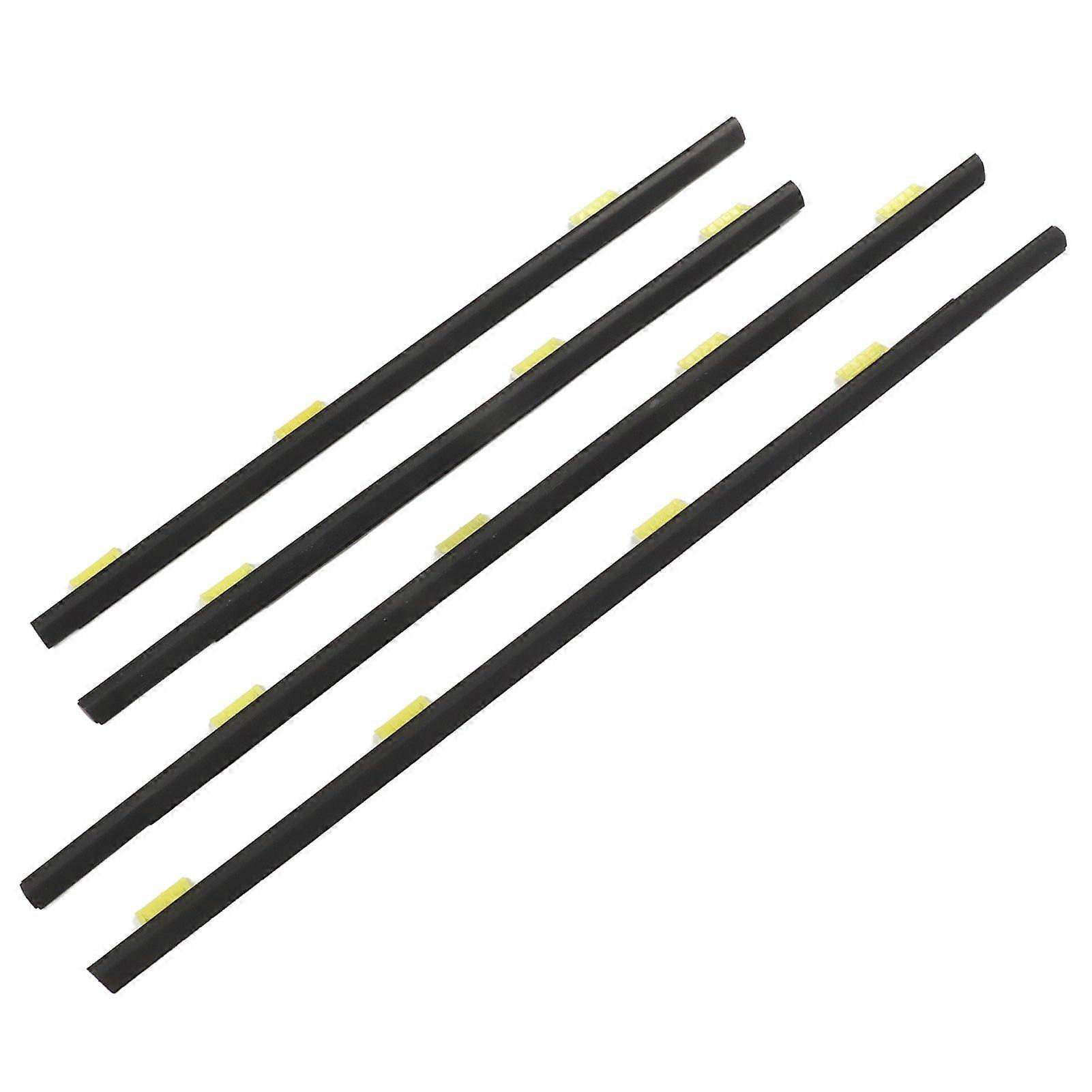 4pcs Weatherstrip Door Seal Belt 72450 SCA E01 Front Rear Outside Window Weatherstrip Belt for CRV 2002‑2006