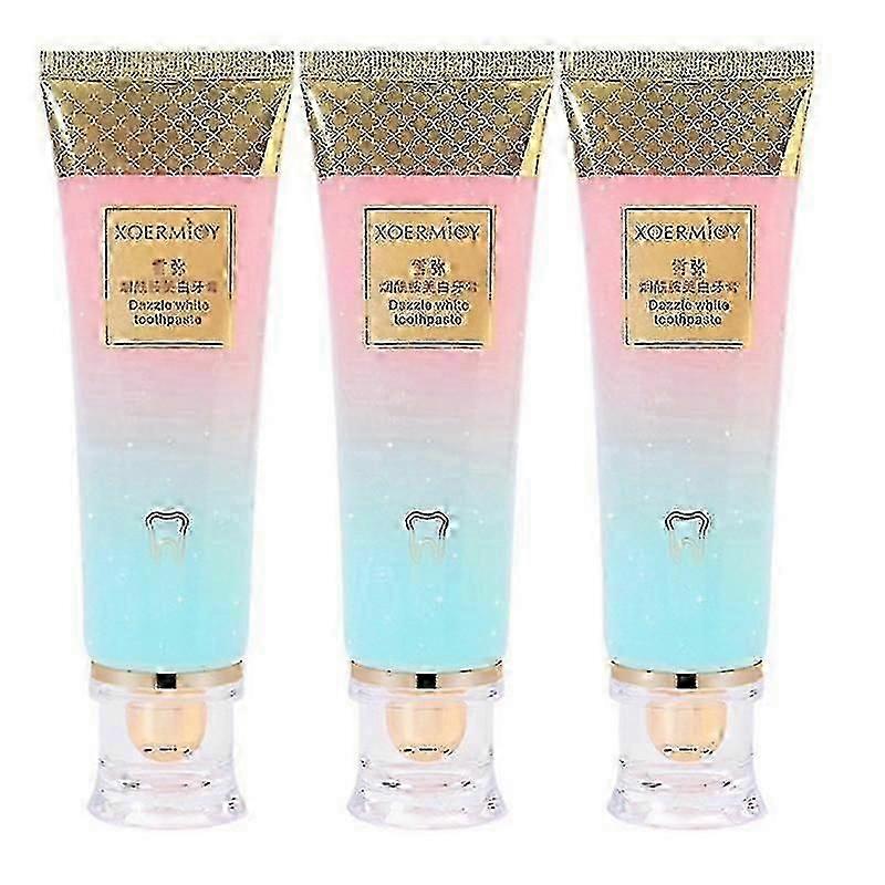 1/2/3pcs Teeth Whitening Toothpaste Foam Baking Tooth Paste Niacinamide Stain Remove