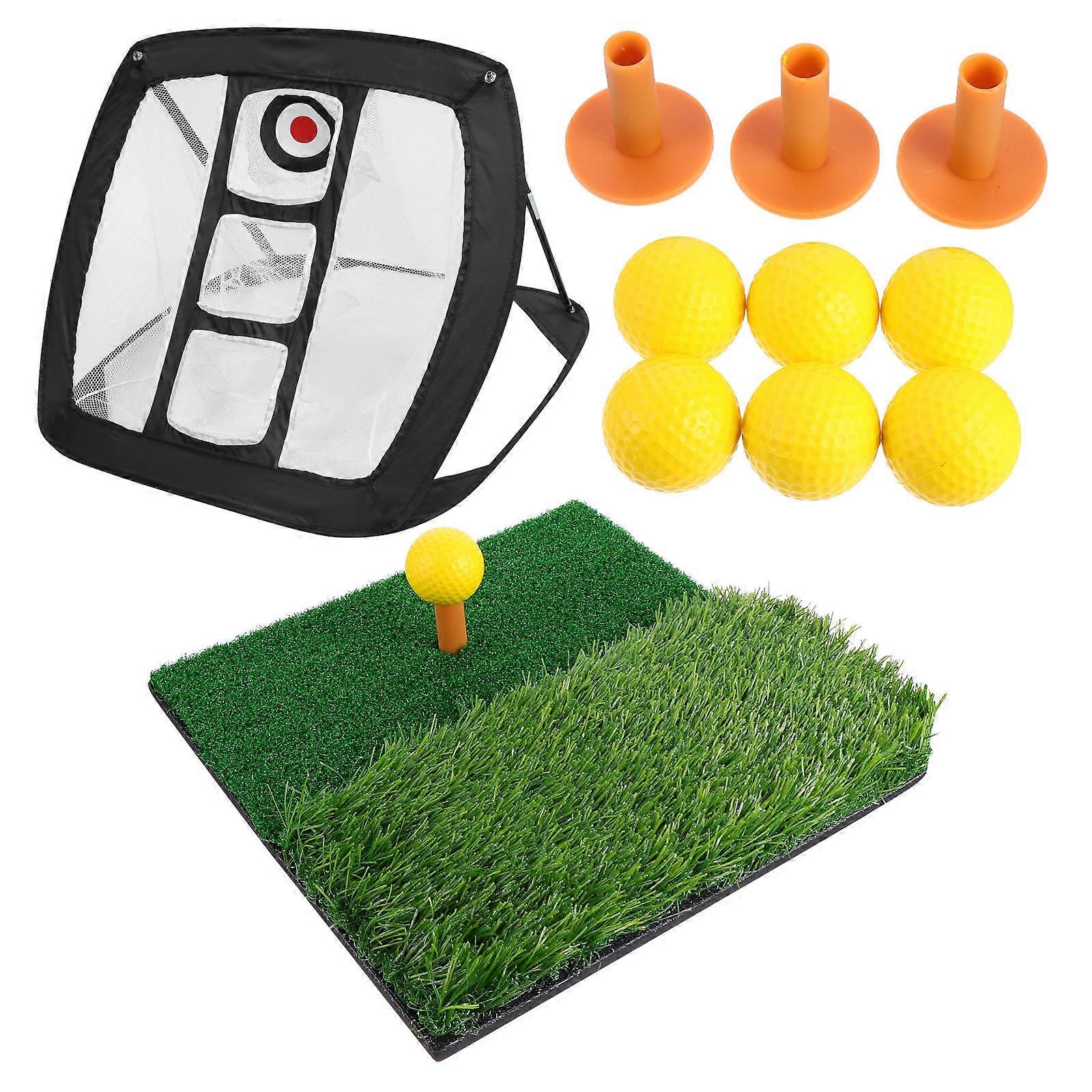 Sports Netting Golf Practice Equipment Use 71X71X50CM Stable Frame 1Set
