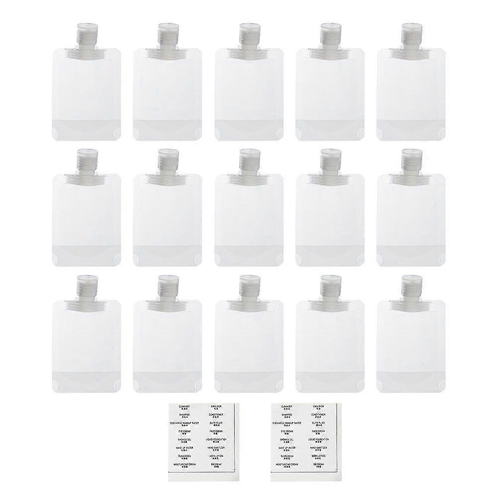 1 Set of Simple Practical Essence Lotion Sub Bag Lotion Sample Bag for Cosmetic