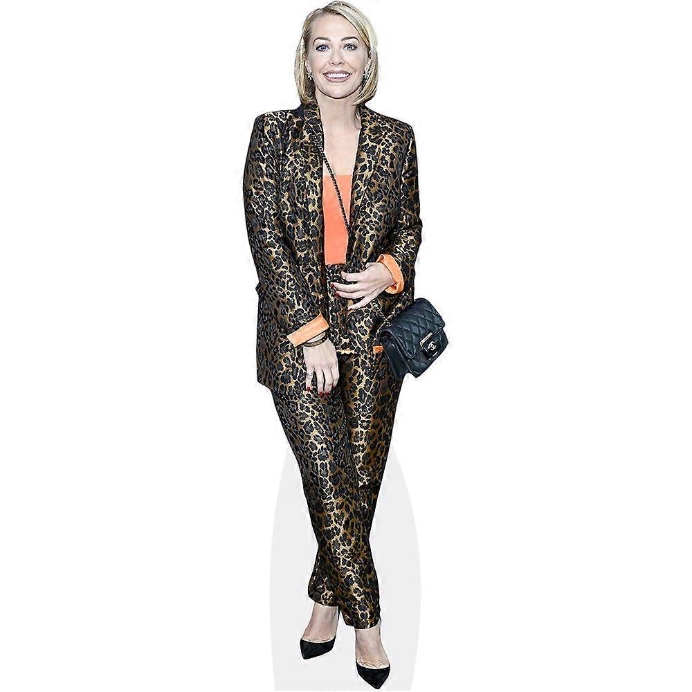 Laura Hamilton (Animal Print) Cardboard Cutout (lifesize OR mini size). Standee. Stand Up.